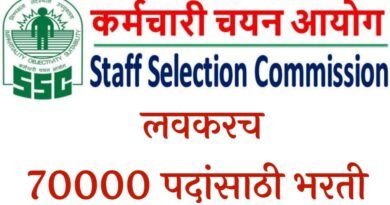 SSC 70000 Post Upcoming Vacancies 2022 Notice