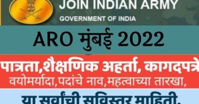 Indian Army ARO Mumbai 2022