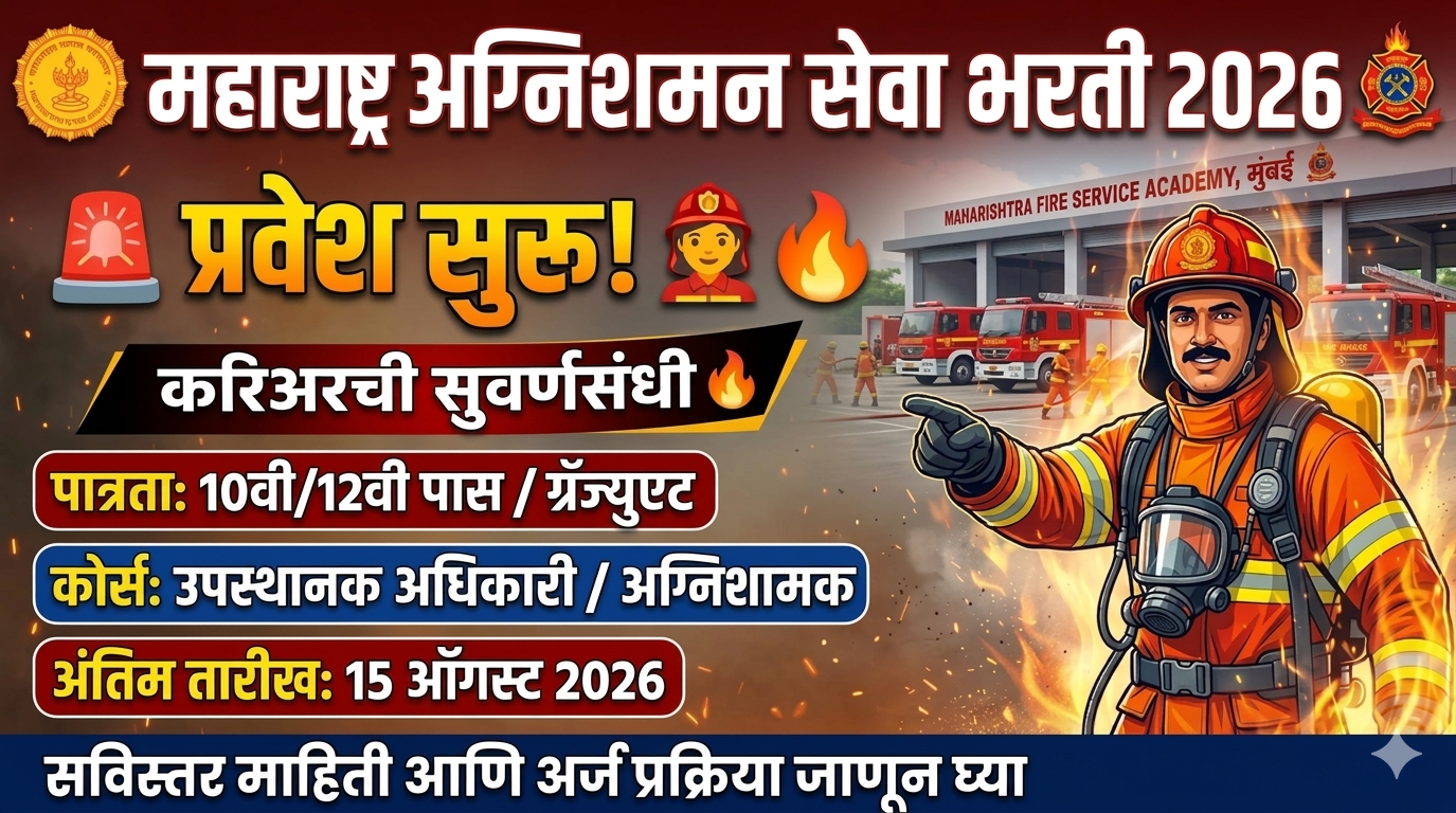 Maharashtra Fire Service Recruitment 2026