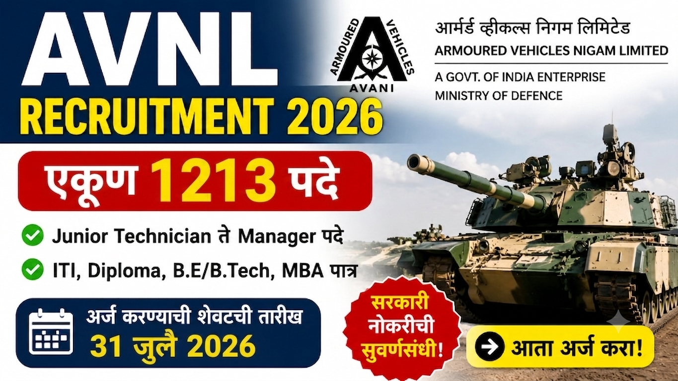 AVNL Recruitment 2026