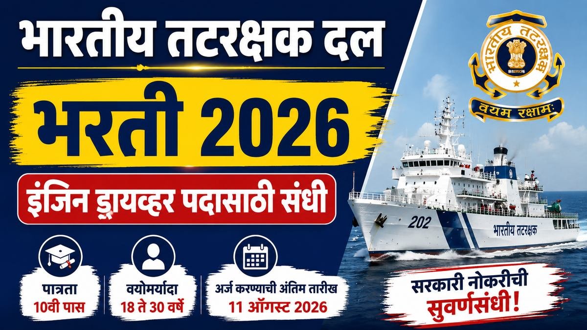 Indian Coast Guard Bharti 2026